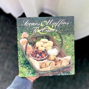 Scones Muffins and Tea Cakes Coffee Table Book Pastry Spring Cookbook w Recipes
